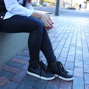 Steve Madden Shoes - Steve Madden High Tops Black Size 8 Steve Madden Shoes - Steve Madden High Tops Black Size 8